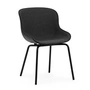 Normann Copenhagen - Hyg Chair Frontpolster, schwarz (Main Line Flax 16)