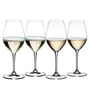 Riedel - Wine Friendly Weingläser, Weißwein / Champagnerglas, 440 ml (4er-Set)