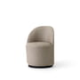Audo - Tearoom Side Chair, Drehgelenk, weiß (Safire 004)