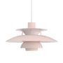 Louis Poulsen - PH 5 Pendelleuchte, monochrome pale rose