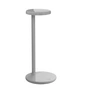 Flos - Oblique LED Tischleuchte, H 35 cm, grau