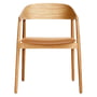Andersen Furniture - AC2 Stuhl, Eiche matt lackiert / Leder cognac
