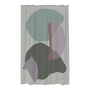Mette Ditmer - Gallery Duschvorhang, frost green