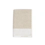 Mette Ditmer - Grid Gästehandtuch 38 x 60 cm, sand / off-white (2er-Set)