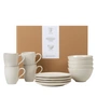 Broste Copenhagen - Nordic Vanilla Geschirr Frühstücksset, beige