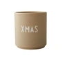 Design Letters - AJ Favourite Porzellan Becher, X-Mas / beige