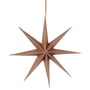 Broste Copenhagen - Christmas Star Deko-Anhänger, Ø 50 cm, indian tan