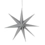 Broste Copenhagen - Christmas Star Deko-Anhänger, Ø 50 cm, silber