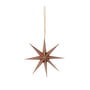 Broste Copenhagen - Christmas Star Deko-Anhänger, Ø 15 cm, indian tan