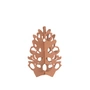 Broste Copenhagen - Christmas Cone Tischdekoration, Ø 6 cm, caramel brown