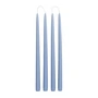 Broste Copenhagen - Getauchte Stabkerze, Ø 2,2 cm, plein air light blue (4er-Set)
