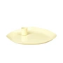 Broste Copenhagen - Mie Kerzentablett, 18 x 16 x 3 cm, light yellow