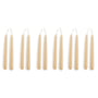 Hay - Mini Colonical Kerzen, H 14 cm, beige (12er-Set)