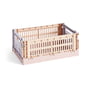 Hay - Colour Crate Mix Korb S, 26,5 x 17 cm, powder, recycled