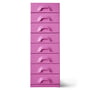 HKliving - Kommode mit 8 Schubladen, urban pink
