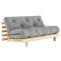 Karup Design - Roots Schlafsofa, 160 x 200 cm, Kiefer natur / grau (746)