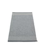 Pappelina - Edit Teppich, 70 x 120 cm, granit / grey / metallic