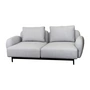 Cane-line - Aura Sofa 10, 2-Sitzer, hellgrau, (Cane-line Ambience)