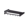 We Do Wood - Roon & Rahn Moodrack Wandgarderobe, 78 cm, Eiche / schwarz