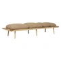 Umage - Lounge Around Daybed, Eiche / sugar brown