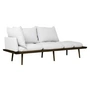 Umage - Lounge Around 3-Sitzer Sofa, Eiche dunkel / sterling