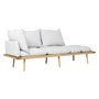 Umage - Lounge Around 3-Sitzer Sofa, Eiche / sterling