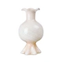 Broste Copenhagen - Mella Vase, taupe sand / off-white