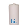 Design Letters - Hi Travel Becher, 0.35 l, pastel beige