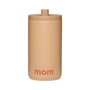Design Letters - Travel Becher, 0.35 l, mom / beige