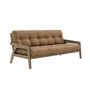 Karup Design - Grab Sofa, Kiefer carobbraun / mocca (755)