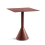 HAY - Palissade Cone Bistrotisch 65 x 65 cm, H 74 cm, iron red