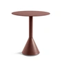 HAY - Palissade Cone Bistrotisch Ø 70 x H 74 cm, iron red
