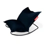 Fatboy - Rock 'n' Roll Lounge Chair, schwarz + Original Outdoor Sitzsack, dark ocean