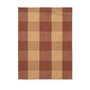 Ferm Living - Hale Geschirrtuch, peach / spice red