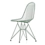 Vitra - Wire Chair DKR (H 43 cm), Eames Sea Foam Green / ohne Bezug, Kunststoffgleiter (basic dark)
