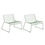 HAY - Hee Lounge Chair, fall green (2er-Set)