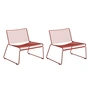 HAY - Hee Lounge Chair, rost (2er-Set)
