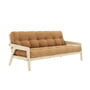 Karup Design - Grab Sofa, Kiefer natur / fudge brown (515)