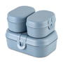 Koziol - Pascal Ready Mini Lunchbox-Set, nature flower blue