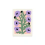 The Poster Club - Purple Poppies von Madelen Möllard, 30 x 40 cm