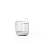 Zone Denmark - Inu Aufbewahrungskorb, Ø 10,5 x H 13,5 cm, soft grey