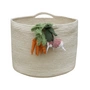 Lorena Canals - Aufbewahrungskorb, Veggies, natur / orange