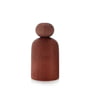 applicata - Shape Ball Vase, Eiche geräuchert