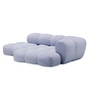 OUT Objekte unserer Tage - Sander 06 Rechts 3-Sitzer Sofa, fliederblau (Vidar 4 0723 by Kvadrat)