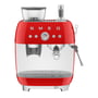 Smeg - Espressomaschine mit Siebträger EGF03, rot
