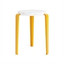 TipToe - LOU Hocker Venezia, recycled plastic / sonnengelb