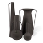 POLSPOTTEN - Roman Vase, mattschwarz (4er-Set)