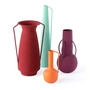 POLSPOTTEN - Roman Vase, mehrfarbig matt (4er-Set)