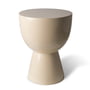 Pols Potten - Tip Tap Hocker, H 46 cm, beige