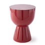 Pols Potten - Tip Tap Hocker, H 46 cm, rubinrot